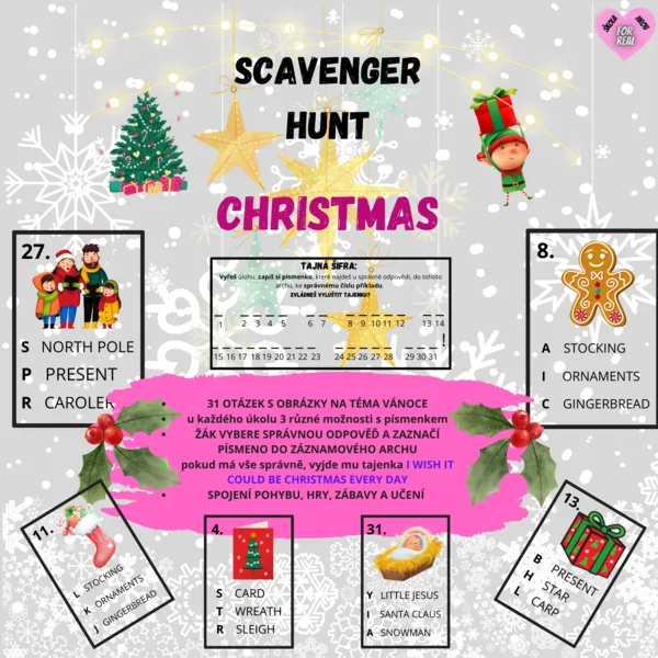 Scavenger Hunt - CHRISTMAS 1