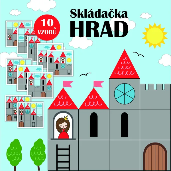 Skládačka HRAD 1