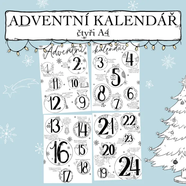 Adventní kalendář 1
