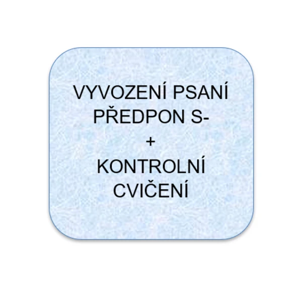 Vyvození psaní předpon s- 1