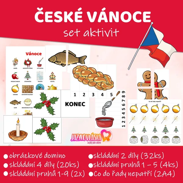 Vánoce set aktivit 1