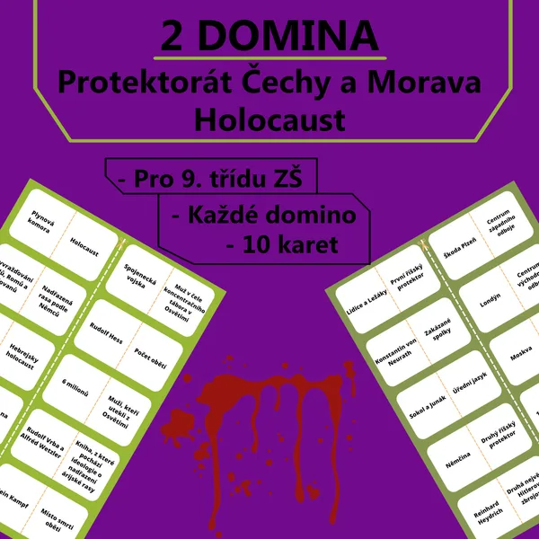 2 Domina - Protektorát Čechy a Morava + Holocaust 1