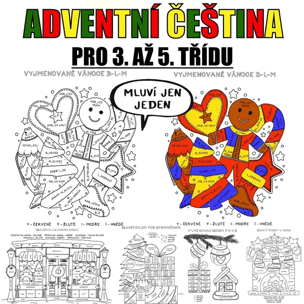 Adventní čeština pro 3. až 5. třídu 1