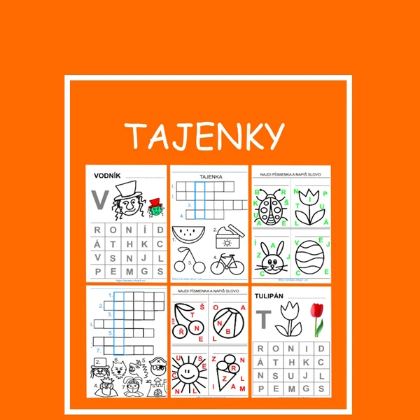 Tajenky, Křížovky 1
