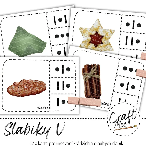 KRÁTKÉ A DLOUHÉ SLABIKY V 1