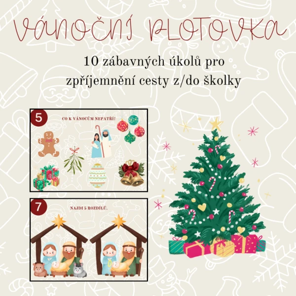 Vánoční plotovka 1