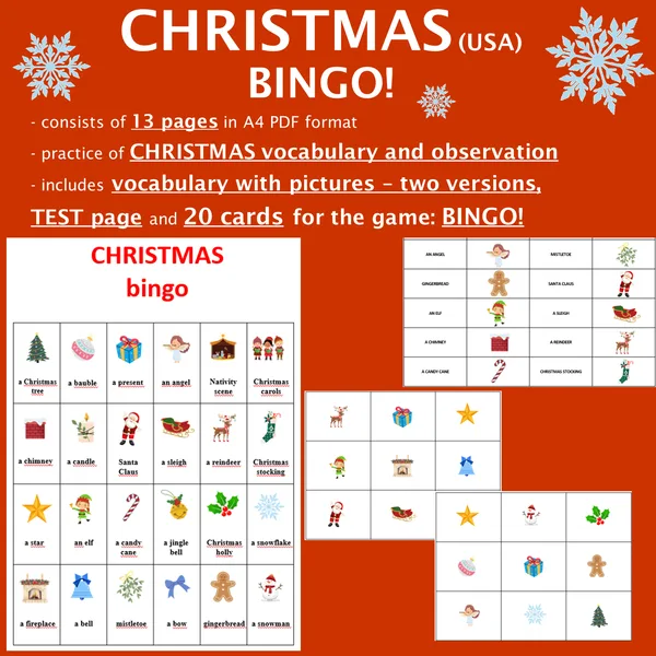 CHRISTMAS - bingo! 1