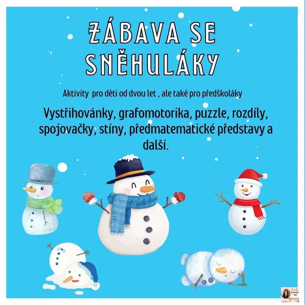 Zábava se sněhuláky 1