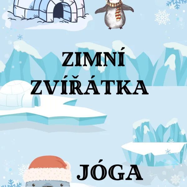 Zimní zvířátka - jóga  1