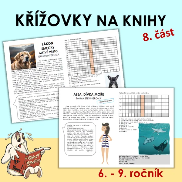 Křížovky na knížky 8. díl (6. - 9. ročník) 1