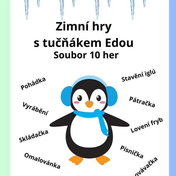 Zimní hry s tučňákem Edou 1