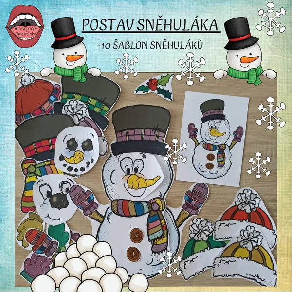 POSTAV SNĚHULÁKA  1