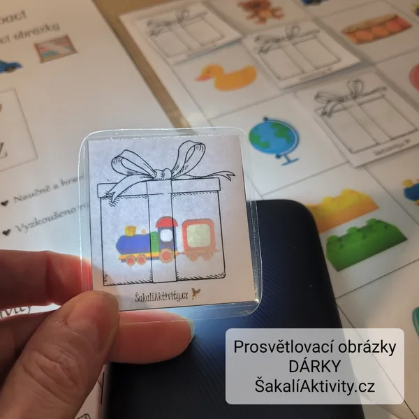 PROSVĚTLOVACÍ OBRÁZKY - VÁNOČNÍ DÁRKY 1
