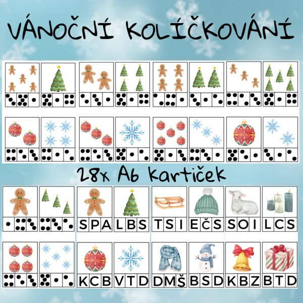 Vánoční kolíčkování 1