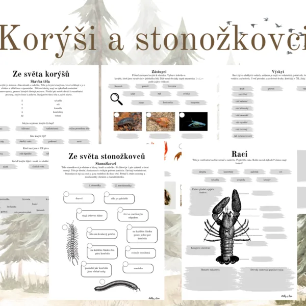 Korýši a stonožkovci 1