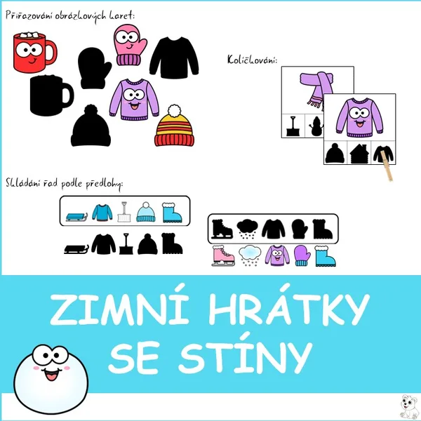 Zimní hrátky se stíny 1