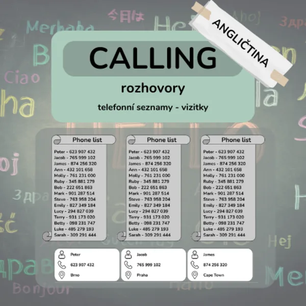 Calling - rozhovory 1
