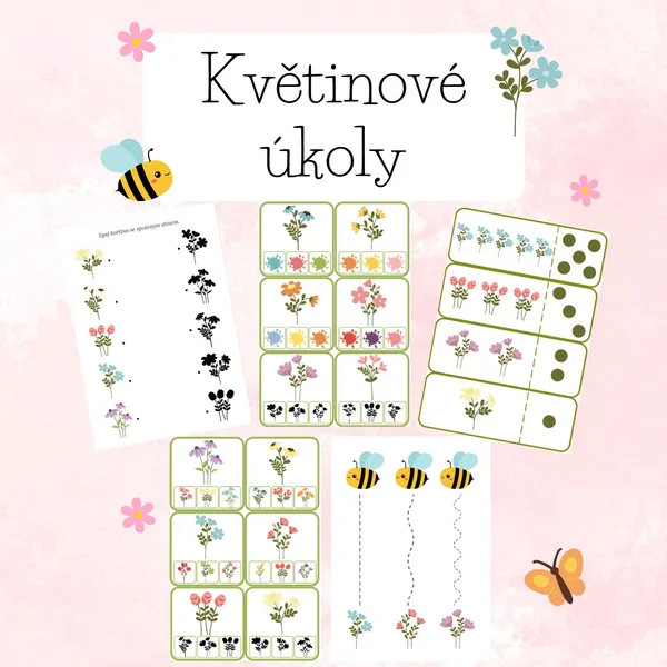 Květinové úkoly 1