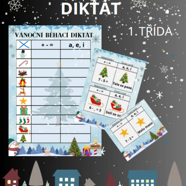 VÁNOCE - BĚHACÍ DIKTÁT 1