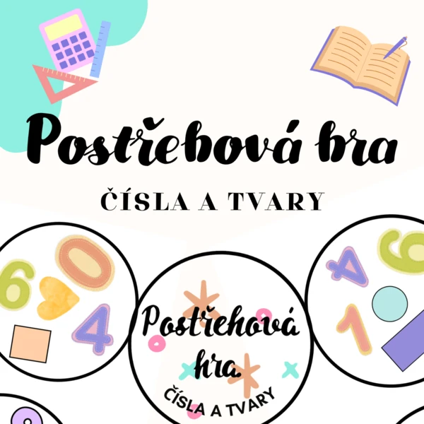 POSTŘEHOVÁ HRA - TVARY A BARVY 1
