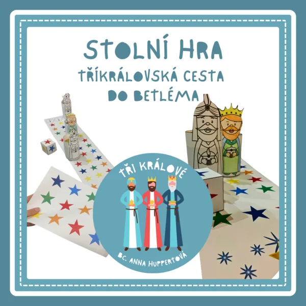 STOLNÍ HRA - TŘÍKRÁLOVSKÁ CESTA DO BETLÉMA 1