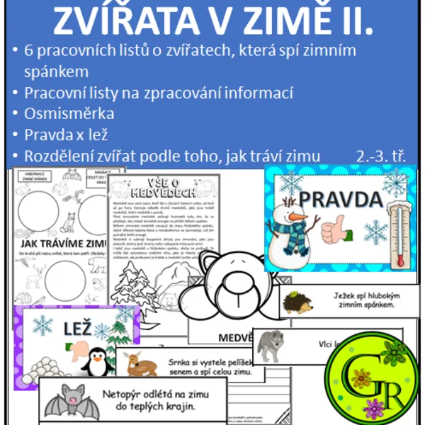 Zvířata v zimě II. 1