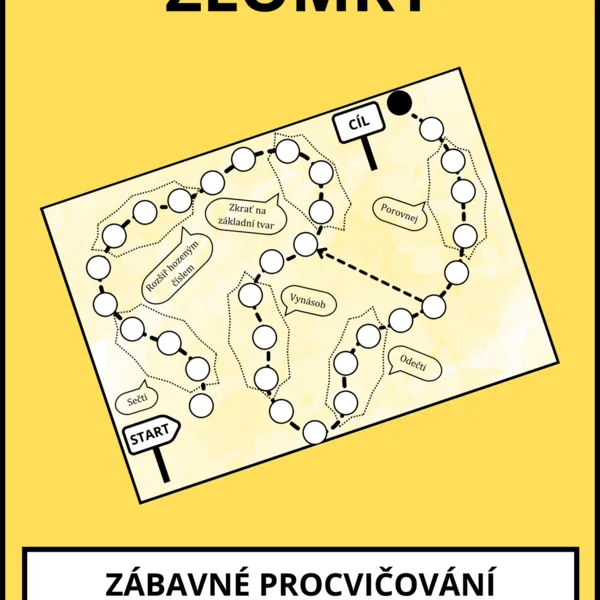 Zlomky - zábavné procvičování 1