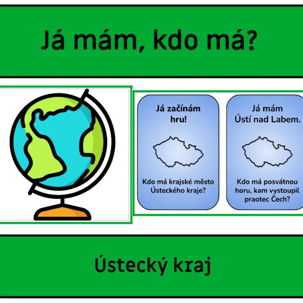 Ústecký kraj - Já mám, kdo má? 1