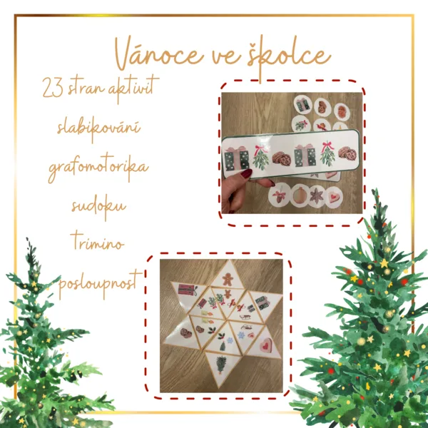 Vánoce ve školce - aktivity 1