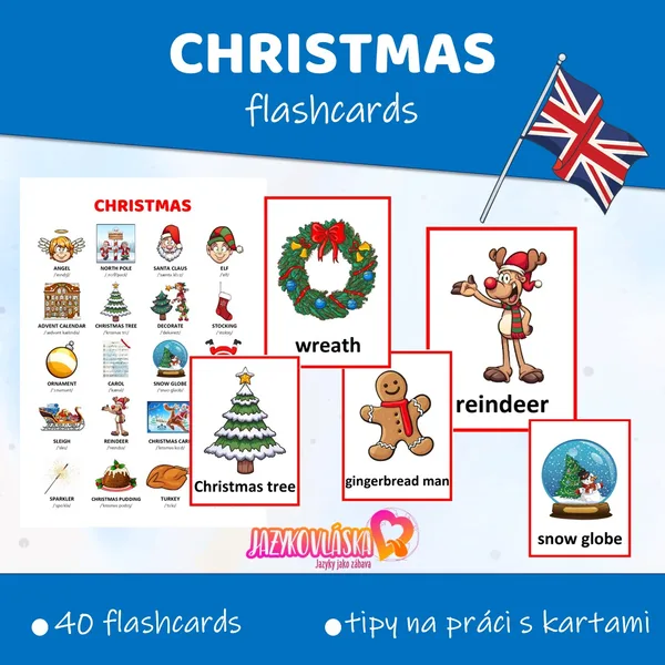 Christmas flashcards 1