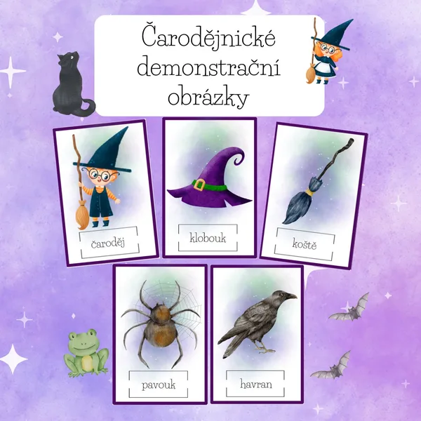 Čarodějnice - demonstrační obrázky 1