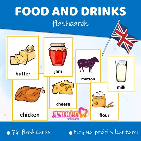 Food and drinks flashcards 1