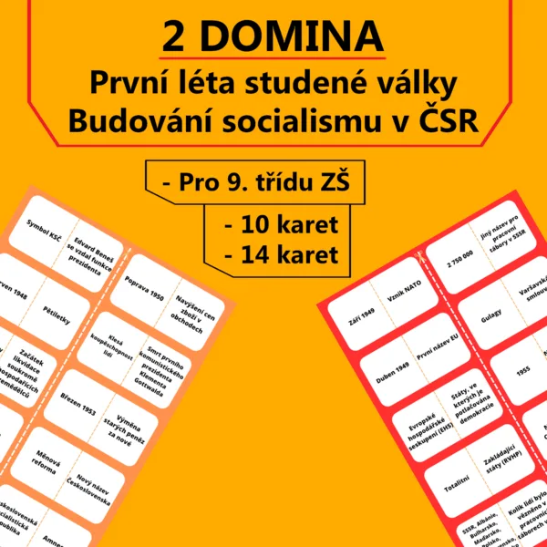 2 Domina - První léta studené války a Budování socialismu v ČSR 1