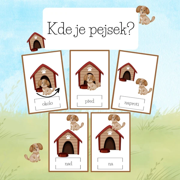 Kde je pejsek? 1