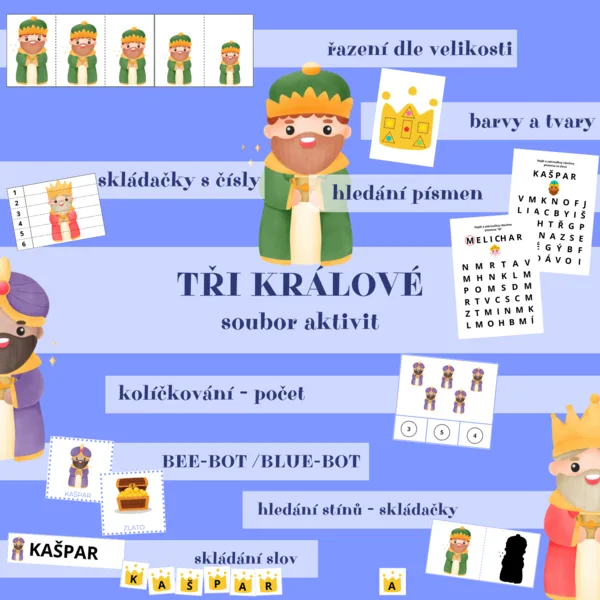 TŘI KRÁLOVÉ - soubor aktivit 1