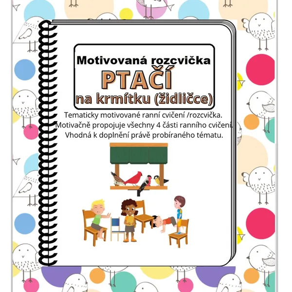 Motivované cvičení "PTAČÍ ROZCVIČKA" 🐦‍⬛ 1