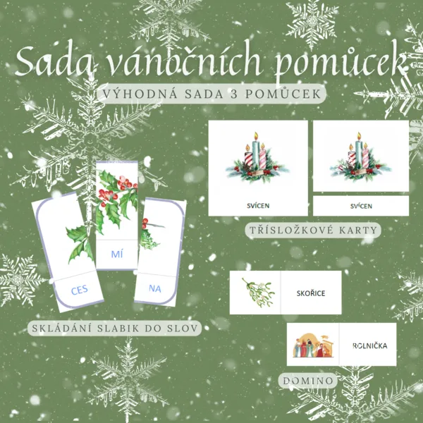 Sada vánočních pomůcek 1