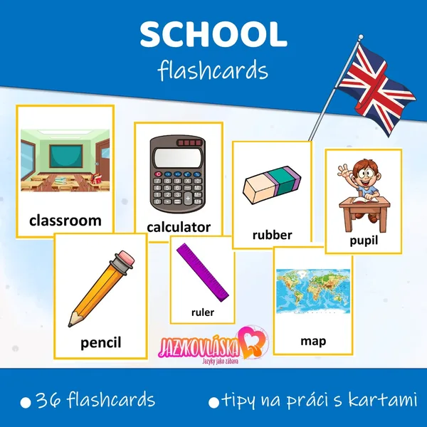 School flashcards 1