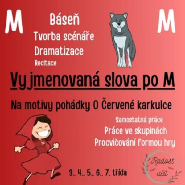 Vyjmenovaná slova po M (O Červené karkulce) 1