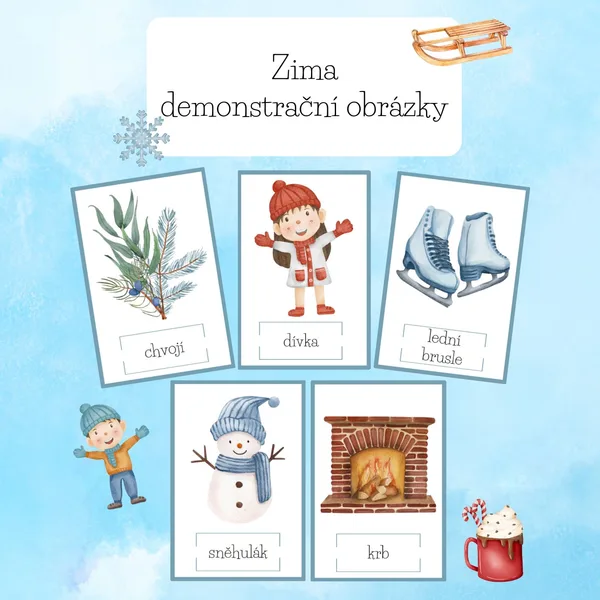 Zima demonstrační obrázky 1