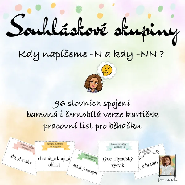 Souhláskové skupiny -n/ -nn 1