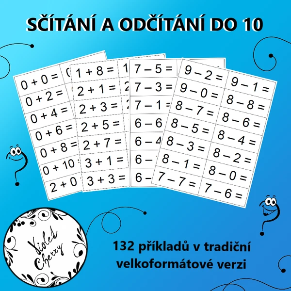 Sčítání a odčítání do 10 1