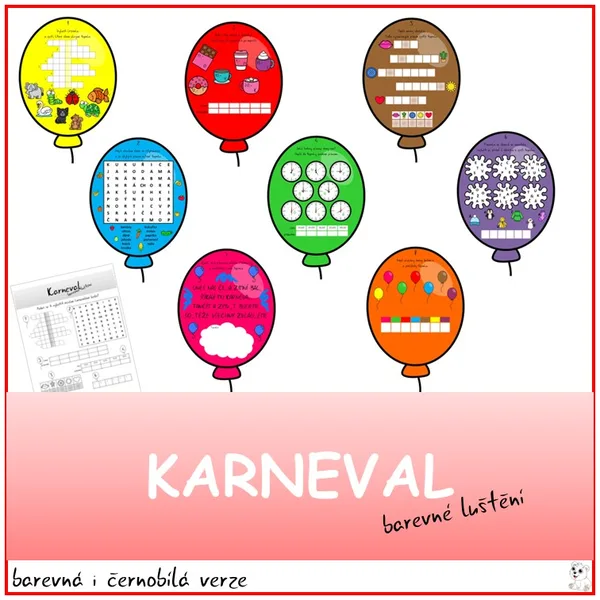 Karnevalové luštění 1