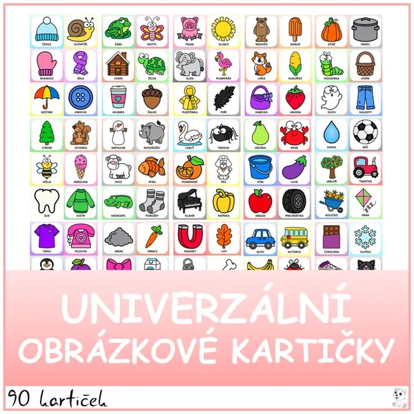Univerzální obrázkové kartičky 1