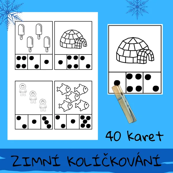 Zimní kolíčkování 1