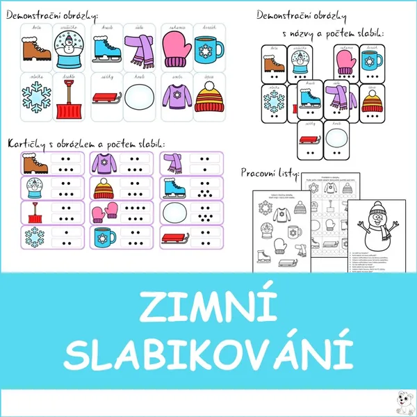 Zimní slabikování  1
