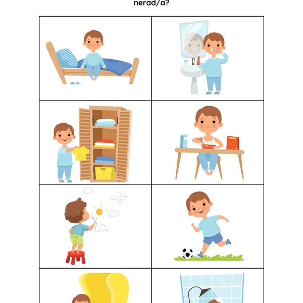 Dějová posloupnost pro MŠ 1