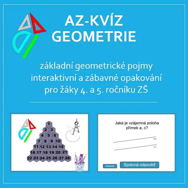 AZ-KVÍZ Geometrie 1