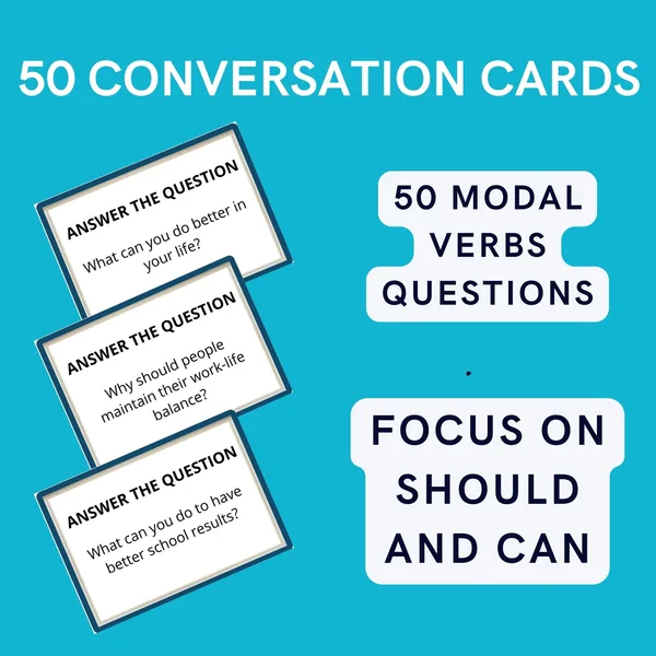 MODAL VERBS SHOULD, CAN COVERSATION QUESTIONS  1