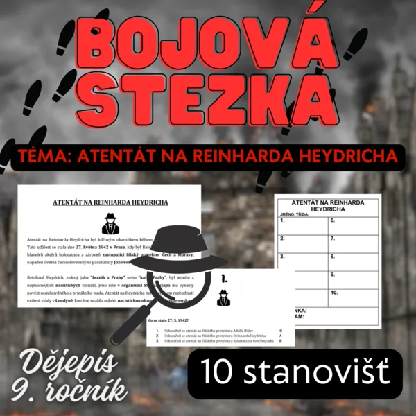 BOJOVÁ STEZKA - ATENTÁT NA HEYDRICHA 1
